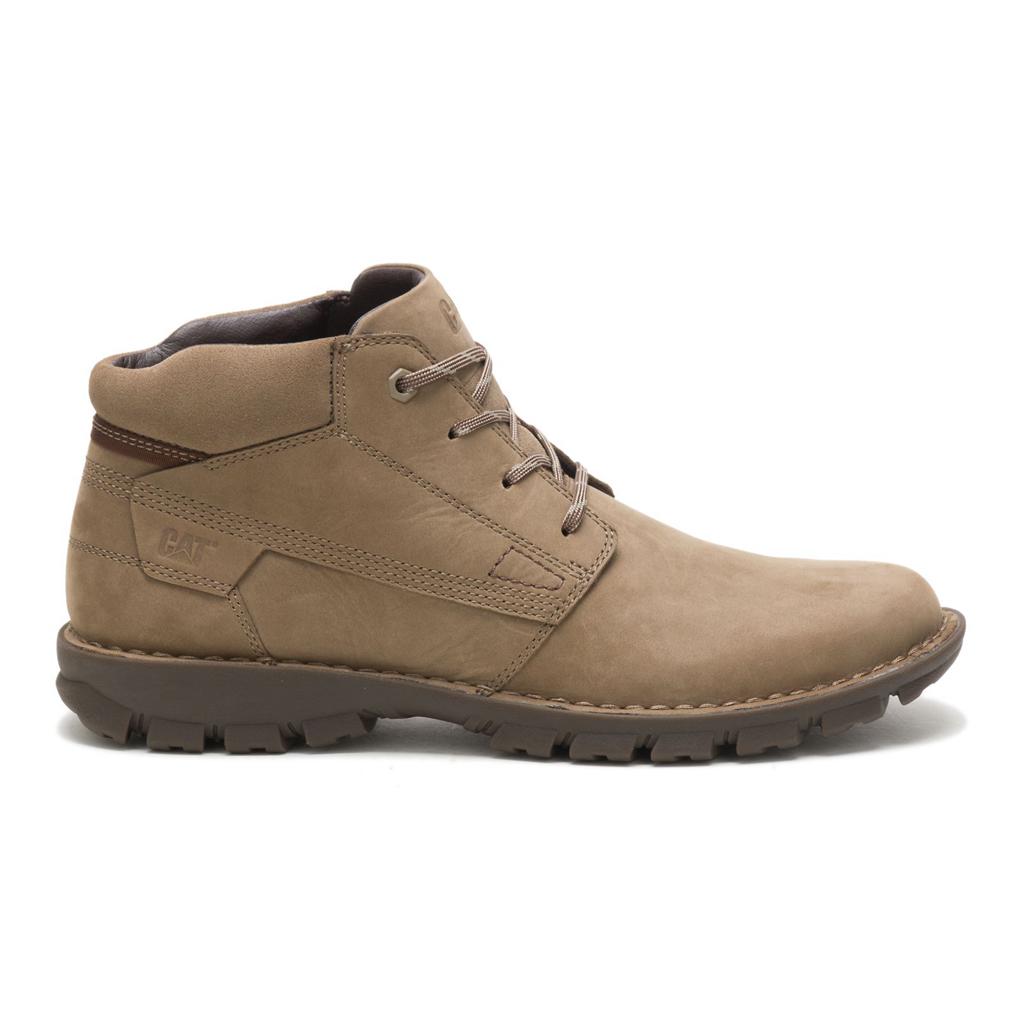 Mens Caterpillar Casual Boots SA Brown Convert