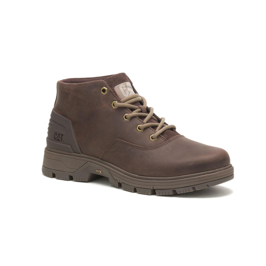 Caterpillar Chukka Boots In Riyadh Dark Beige Mens Transform 2.0