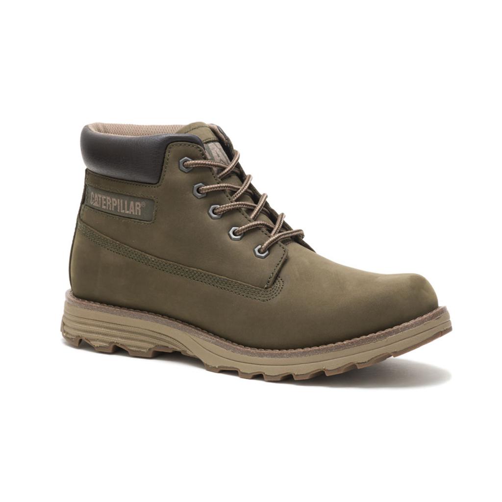 Caterpillar Chukka Boots In Riyadh Dark Beige Mens Transform 2.0