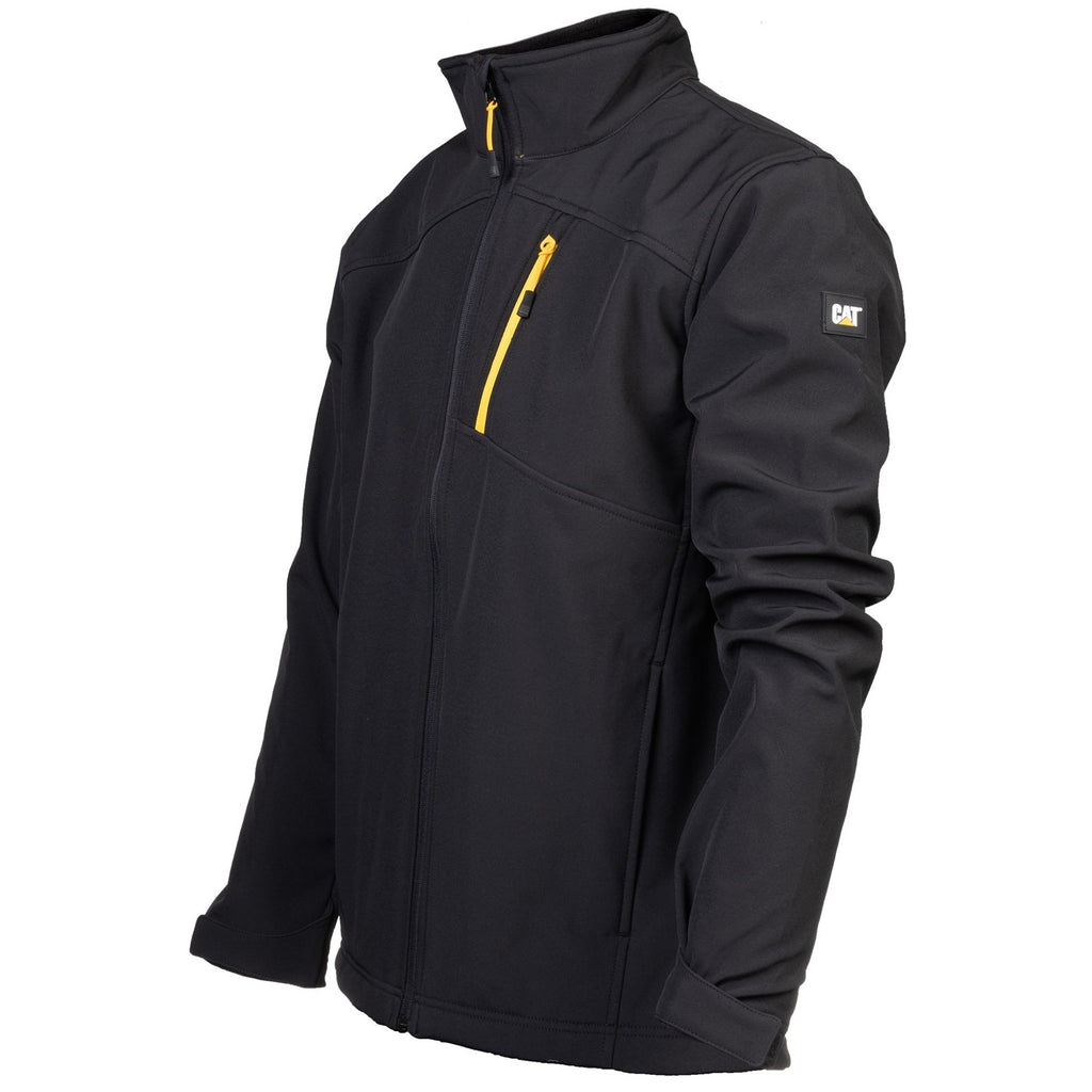Caterpillar Essentials Shell Offers Saudi Arabia Black Mens Jackets